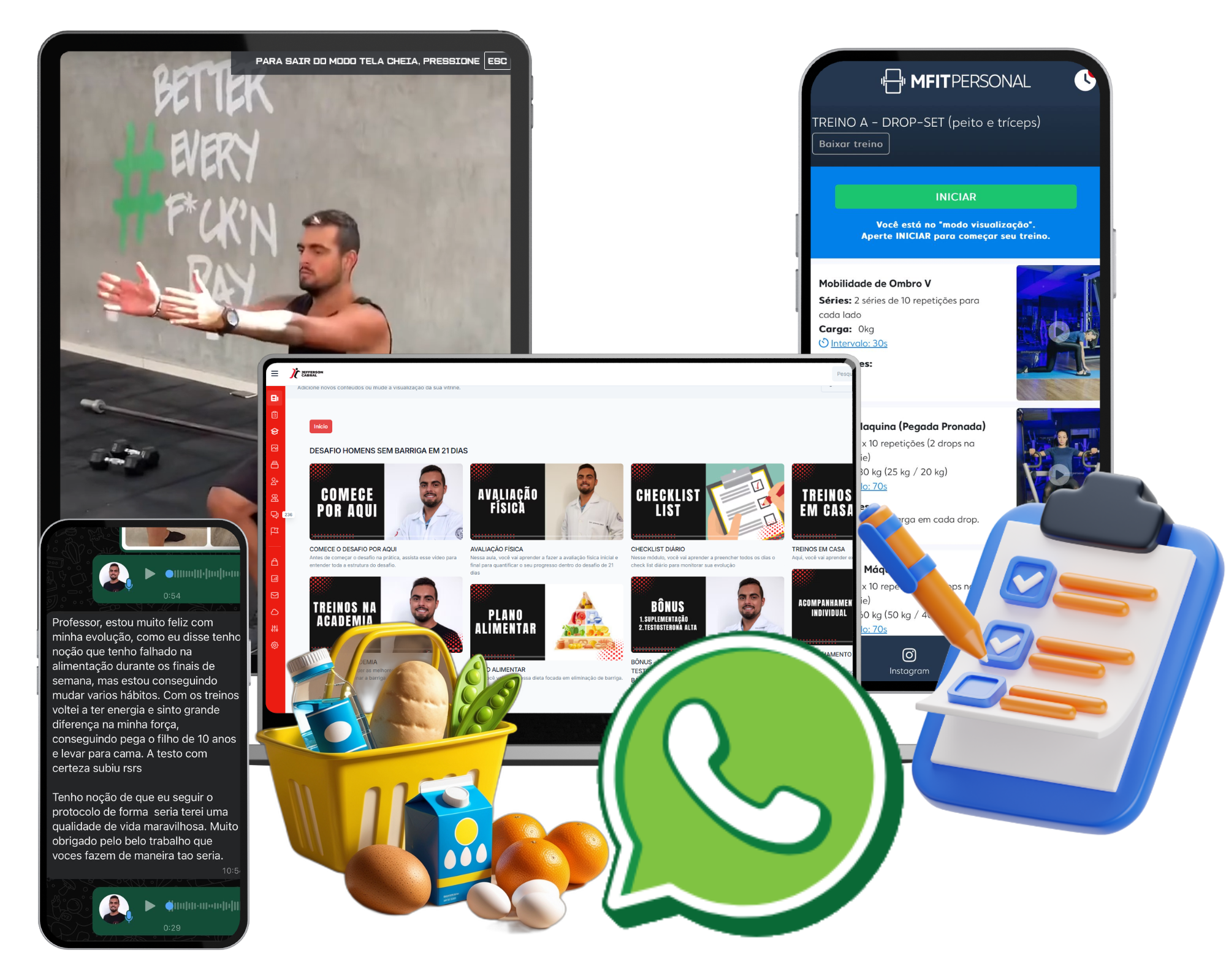 Mockup do produto